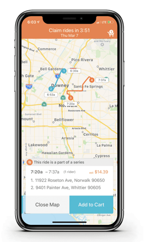 HopSkipDrive driving app