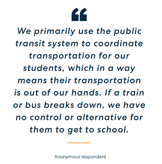 how school districts are addressing bus driver shortages, public transit