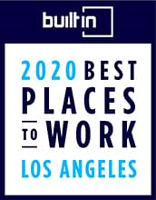 Best Places to Work - Los Angeles - 2020