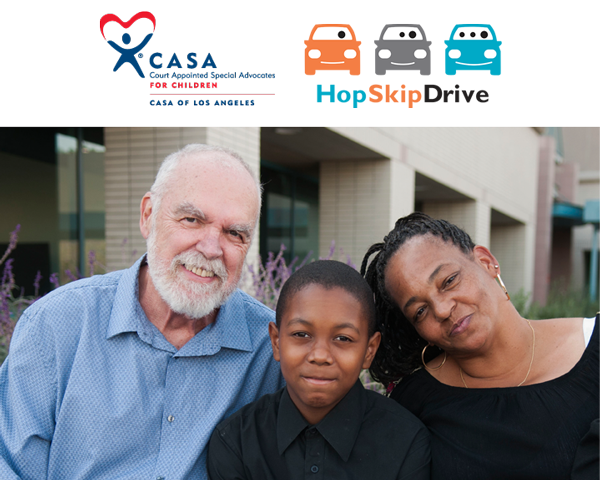 HopSkipDrive Partners with CASA of Los Angeles for National Foster Care Month